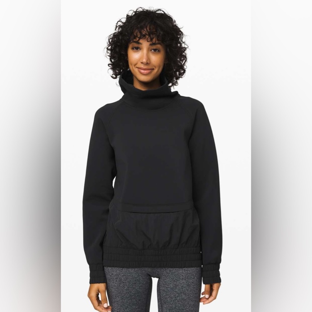 Lululemon Power Position Pullover Black Medium